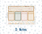 Kit 0243 - Laurel Denise The Scout Planner Small - Monthly Kit - November - Boho Autumn
