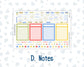 Kit 0269 - Laurel Denise The Scout Planner Small - Monthly Kit - June - Dolce Mare