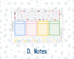 Kit 0279 - Laurel Denise The Scout Planner Small - Monthly Kit - August - Not Ready For School