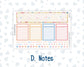 Kit 0270 - Laurel Denise The Scout Planner Small - Monthly Kit - June - Beachside Bliss