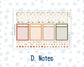 Kit 0298 - Laurel Denise The Scout Planner Small - Monthly Kit - October - Velvet Bloom