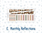 Kit 0298 - Laurel Denise The Scout Planner Small - Monthly Kit - October - Velvet Bloom