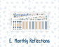 Kit 0299 - Laurel Denise The Scout Planner Small - Monthly Kit - October - Book Nook