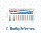 Kit 0268 - Laurel Denise The Scout Planner Small - Monthly Kit - June - Sea Sweeties
