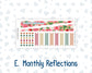 Kit 0271 - Laurel Denise The Scout Planner Small - Monthly Kit - June - Strawberry Shore