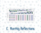 Kit 0258 - Laurel Denise The Scout Planner Small - Monthly Kit - March - Plant Therapy