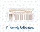Kit 0301 - Laurel Denise The Scout Planner Small - Monthly Kit - November - Sunday Comfort