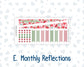 Kit 0276 - Laurel Denise The Scout Planner Small - Monthly Kit - July - Melon Crush