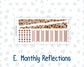 Kit 0296 - Laurel Denise The Scout Planner Small - Monthly Kit - September - Coffee Break