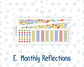 Kit 0269 - Laurel Denise The Scout Planner Small - Monthly Kit - June - Dolce Mare