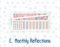 Kit 0270 - Laurel Denise The Scout Planner Small - Monthly Kit - June - Beachside Bliss