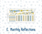 Kit 0274 - Laurel Denise The Scout Planner Small - Monthly Kit - July - Sunny Lemon Shore