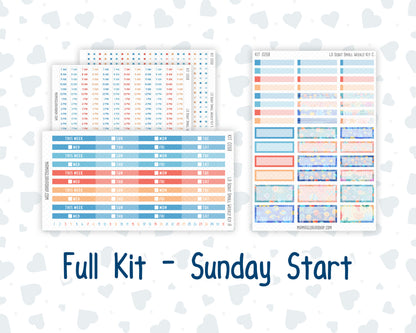 Kit 0268 - Laurel Denise The Scout Planner Small - Weekly Kit - June - Sea Sweeties