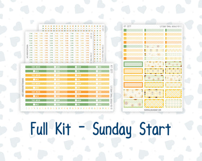 Kit 0277 - Laurel Denise The Scout Planner Small - Weekly Kit - August - Sunflower Drama Club