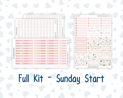 Kit 0297 - Laurel Denise The Scout Planner Small - Weekly Kit - October - Pink Spell