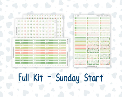 Kit 0256 - Laurel Denise The Scout Planner Small - Weekly Kit - March - Froggy Luck