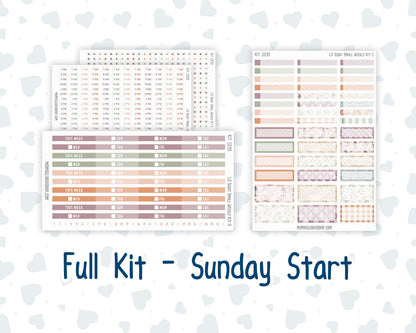Kit 0293 - Laurel Denise The Scout Planner Small - Weekly Kit - September - Fleur de Provence