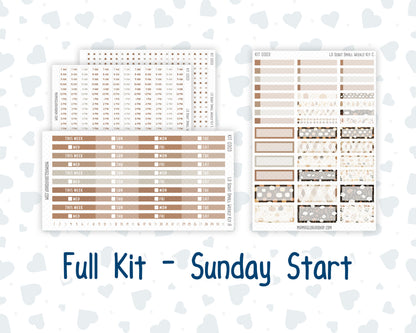 Kit 0303 - Laurel Denise The Scout Planner Small - Weekly Kit - November - Into The Woods