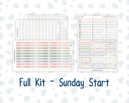 Kit 0266 - Laurel Denise The Scout Planner Small - Weekly Kit - May - Froggy Lake Picnic