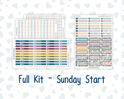 Kit 0304 - Laurel Denise The Scout Planner Small - Weekly Kit - November - Autumn In Bloom