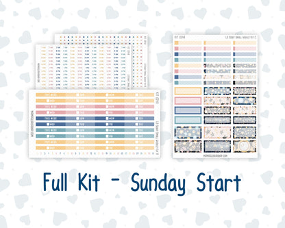 Kit 0248 - Laurel Denise The Scout Planner Small - Weekly Kit - January - Midnight Countdown