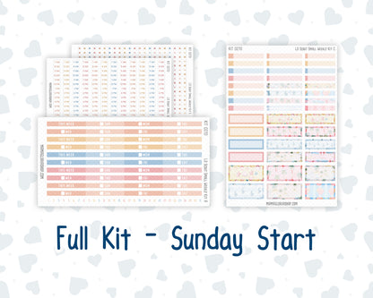 Kit 0270 - Laurel Denise The Scout Planner Small - Weekly Kit - June - Beachside Bliss