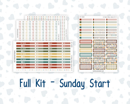 Kit 0302 - Laurel Denise The Scout Planner Small - Weekly Kit - November - Thankful Season