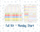 Kit 0269 - Laurel Denise The Scout Planner Small - Weekly Kit - June - Dolce Mare