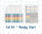 Kit 0304 - Laurel Denise The Scout Planner Small - Weekly Kit - November - Autumn In Bloom