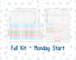 Kit 0262 - Laurel Denise The Scout Planner Small - Weekly Kit - April - Spring Puffs