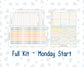 Kit 0265 - Laurel Denise The Scout Planner Small - Weekly Kit - May - Honeybee Sky