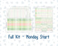 Kit 0256 - Laurel Denise The Scout Planner Small - Weekly Kit - March - Froggy Luck