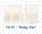 Kit 0280 - Laurel Denise The Scout Planner Small - Weekly Kit - Half Past Six In August