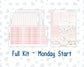 Kit 0297 - Laurel Denise The Scout Planner Small - Weekly Kit - October - Pink Spell
