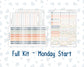 Kit 0300 - Laurel Denise The Scout Planner Small - Weekly Kit - October - Autumn Stroll