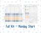 Kit 0299 - Laurel Denise The Scout Planner Small - Weekly Kit - October - Book Nook
