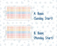 Kit 0270 - Laurel Denise The Scout Planner Small - Weekly Kit - June - Beachside Bliss