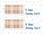 Kit 0298 - Laurel Denise The Scout Planner Small - Weekly Kit - October - Velvet Bloom