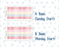Kit 0254 - Laurel Denise The Scout Planner Small - Weekly Kit - February - Valentine Village