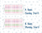 Kit 0253 - Laurel Denise The Scout Planner Small - Weekly Kit - February - Rosy Daydreams