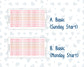 Kit 0297 - Laurel Denise The Scout Planner Small - Weekly Kit - October - Pink Spell