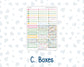 Kit 0267 - Laurel Denise The Scout Planner Small - Weekly Kit - May - Flowers For Mama