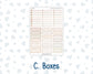 Kit 0301 - Laurel Denise The Scout Planner Small - Weekly Kit - November - Sunday Comfort