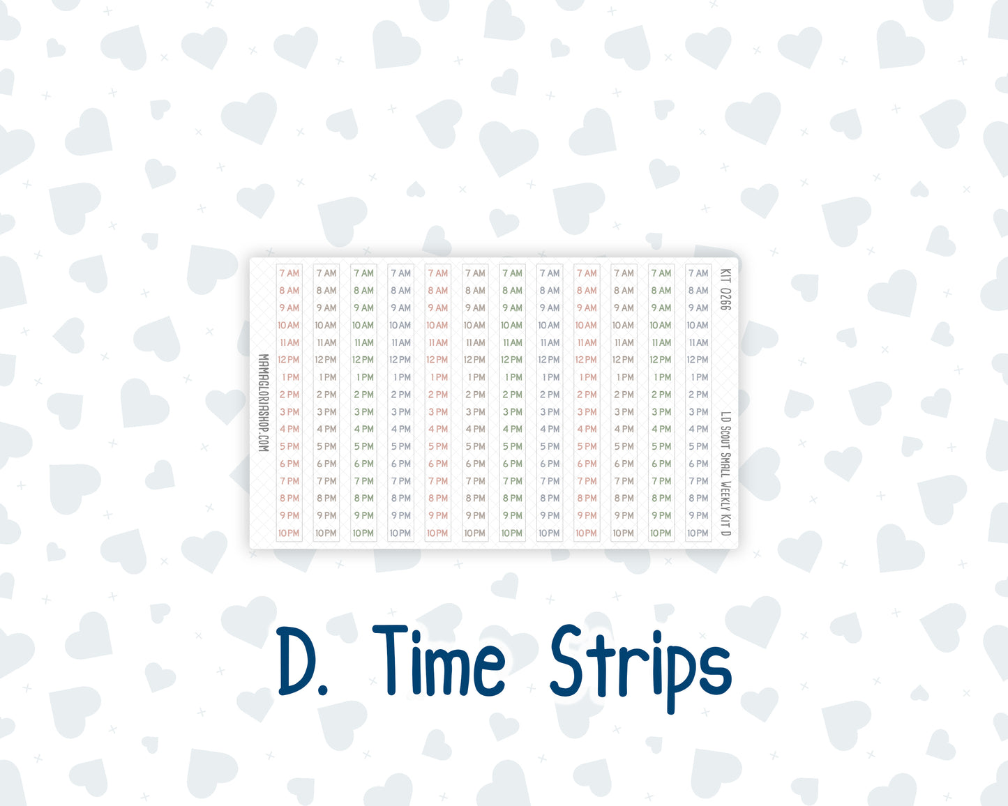 Kit 0266 - Laurel Denise The Scout Planner Small - Weekly Kit - May - Froggy Lake Picnic