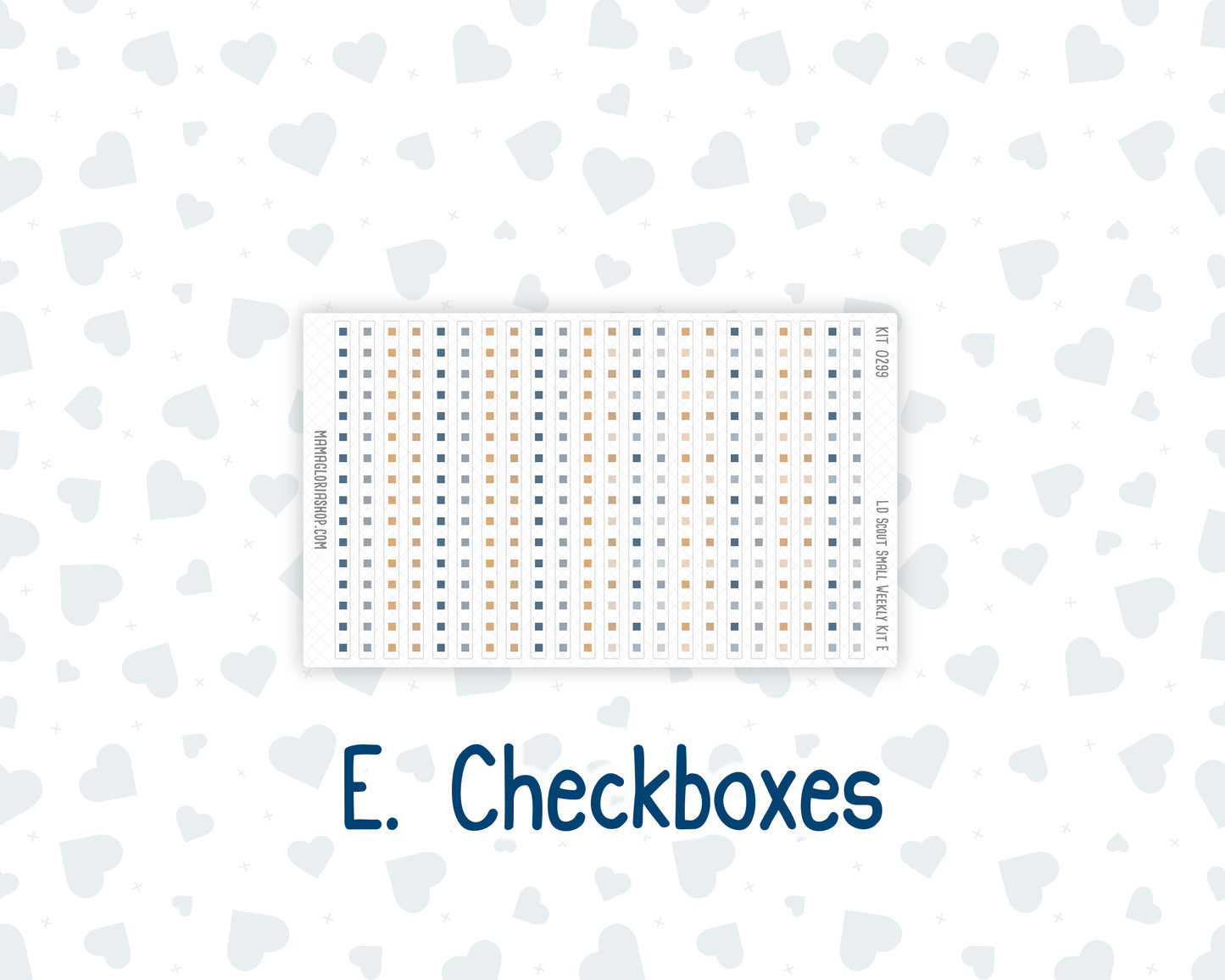 Kit 0299 - Laurel Denise The Scout Planner Small - Weekly Kit - October - Book Nook