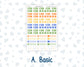 Kit 0229 - Laurel Denise Standard - Horizontal - Weekly Kit - August - Golden Faces