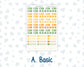 Kit 0277 - Laurel Denise The Nancy Planner Large - Weekly Kit - August - Sunflower Drama Club