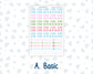 Kit 0262 - Laurel Denise The Nancy Planner Large - Weekly Kit - April - Spring Puffs
