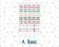 Kit 0307 - Laurel Denise The Nancy Planner Large - Weekly Kit - December - Velvet Hearth