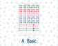 Kit 0306 - Laurel Denise The Nancy Planner Large - Weekly Kit - December - Jolly Mischief